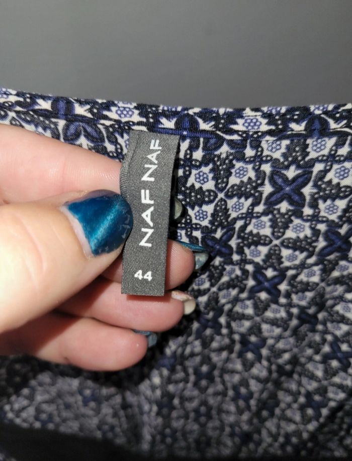 Robe bleue Naf Naf - photo numéro 2