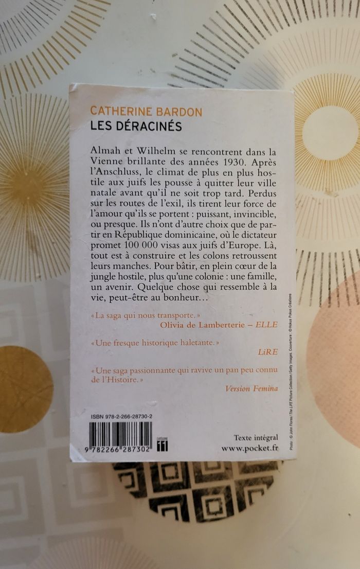 Saga Les Déracinés : Tome1 Les Déracinés de Catherine Bardon - photo numéro 2