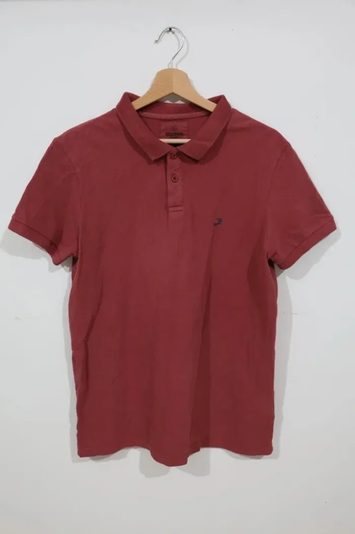 C53 polo bordeaux Bizzbee L
