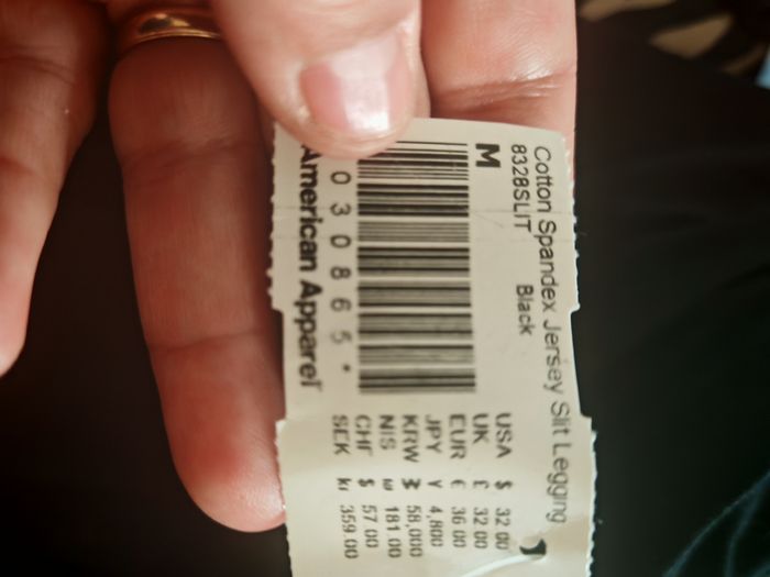 Legging femme, taille M, American Apparel - photo numéro 9