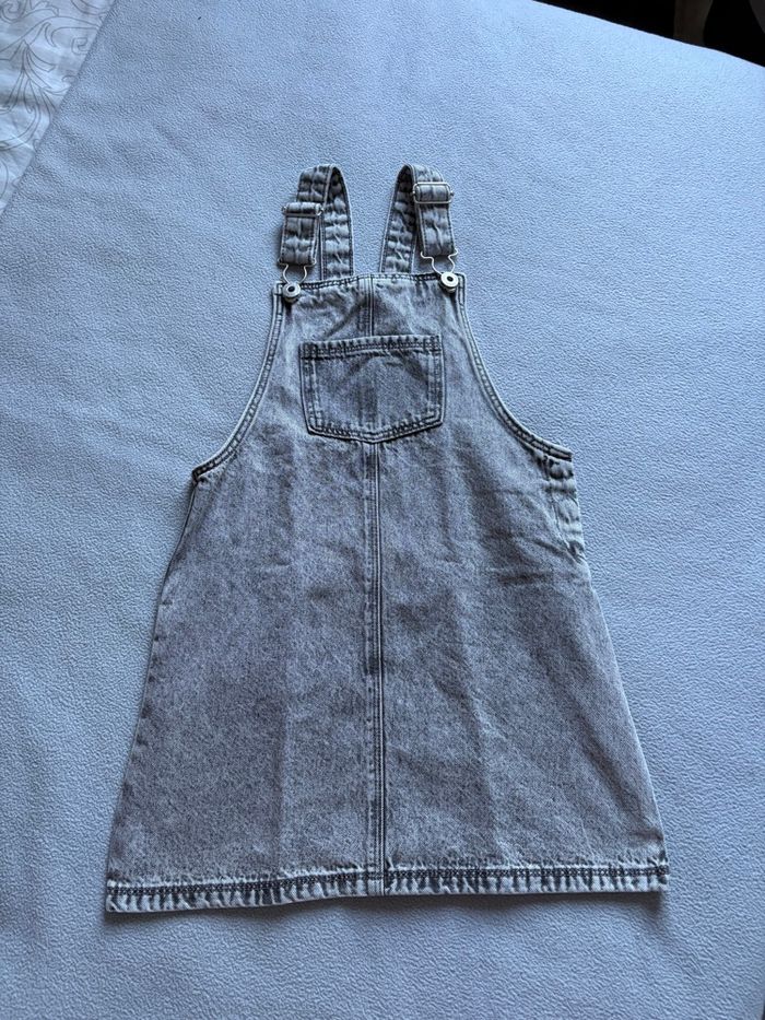 Robe en jean Okaïdi grise - photo numéro 2