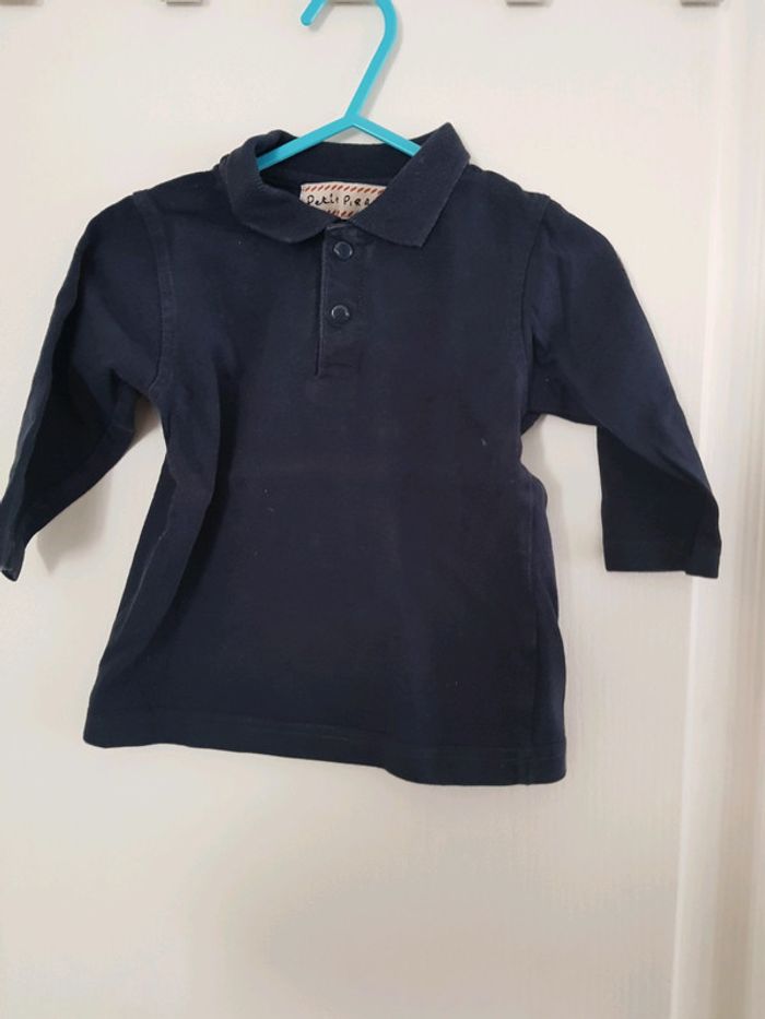 Polo manches longues