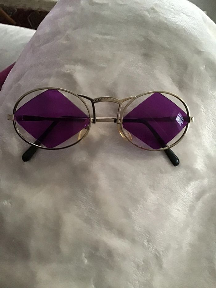 Très belles lunettes de soleil vintage, - photo numéro 4