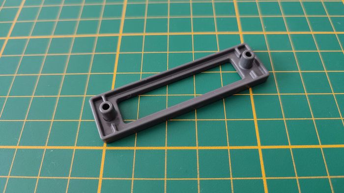 Plaque de montage panier pour civière de sauvetage 30 61 1970 pièce détachée Playmobil #C05