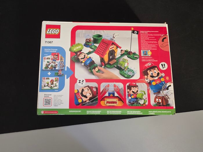 LEGO 71367 Mario’s House & Yoshi – Occasion complète avec boîte - photo numéro 2