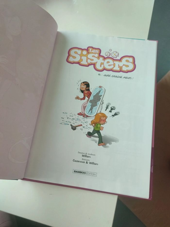 BD les sisters juré, craché,menti! Très bon état - photo numéro 8