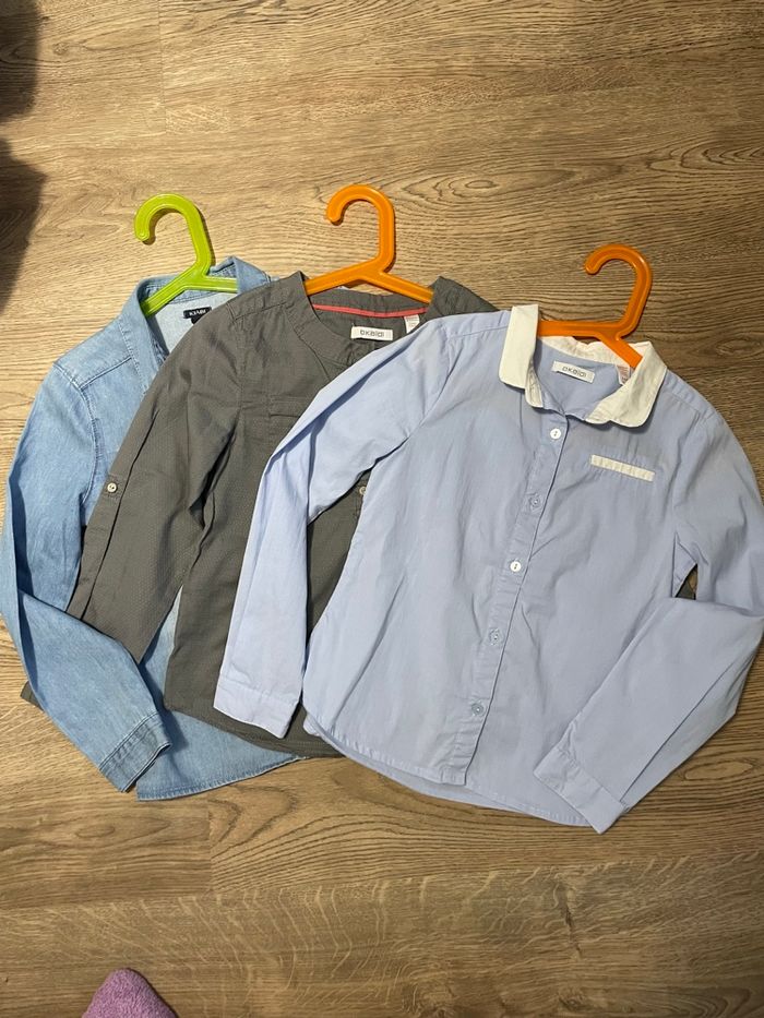 Lot de 3 chemises
