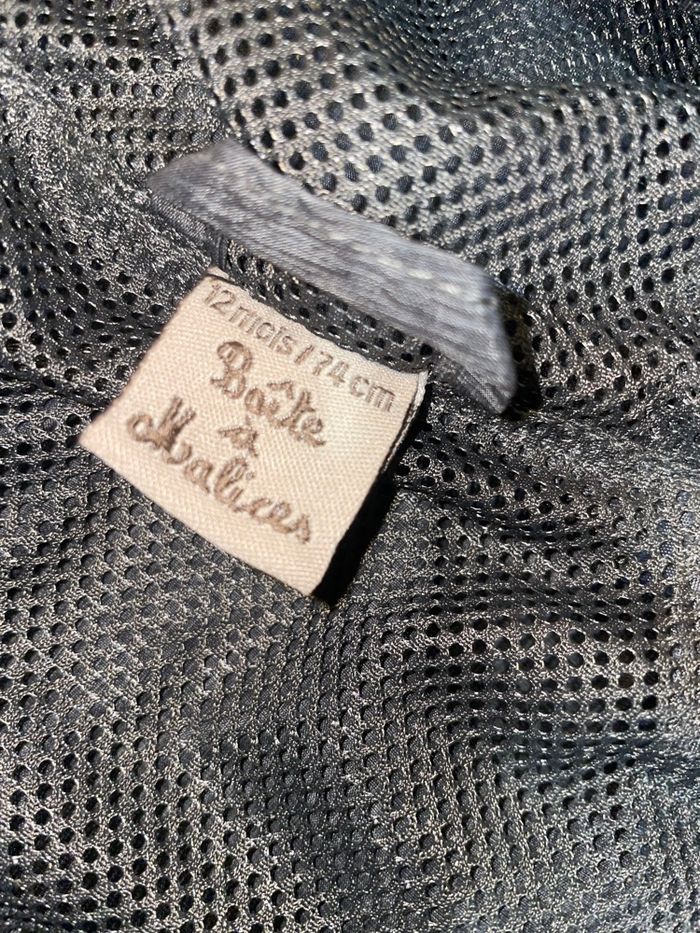 Veste capuche type K-way garçon 12mois - photo numéro 4