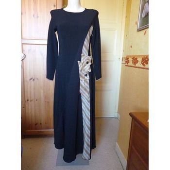 ROBE MI-LONGUE Bleu Blanc Rouge - Taille 40