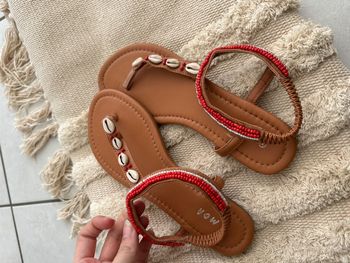 Sandales MOA avec coquillages