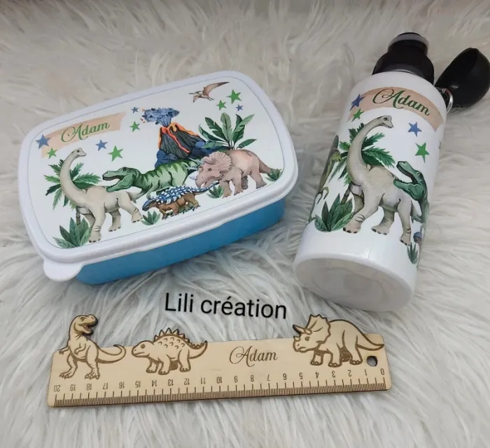 Kit de rentrée scolaire dinosaures - photo numéro 2