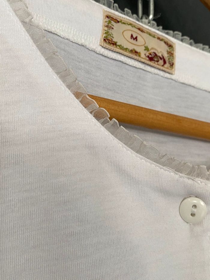 Teeshirt polo petites fentes - photo numéro 2