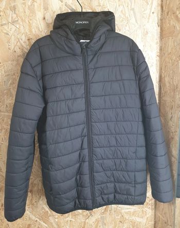 Veste doudoune fine avec capuche 14 ans