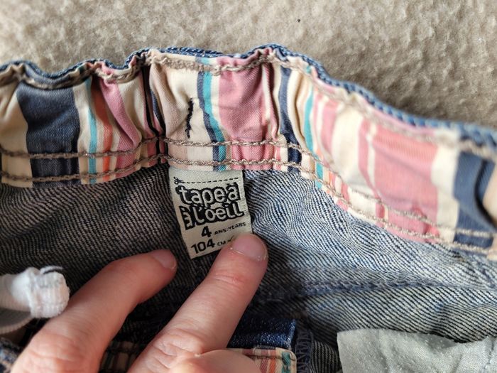 Short en jean tape à l'oeil 4 ans 104 cm - photo numéro 4
