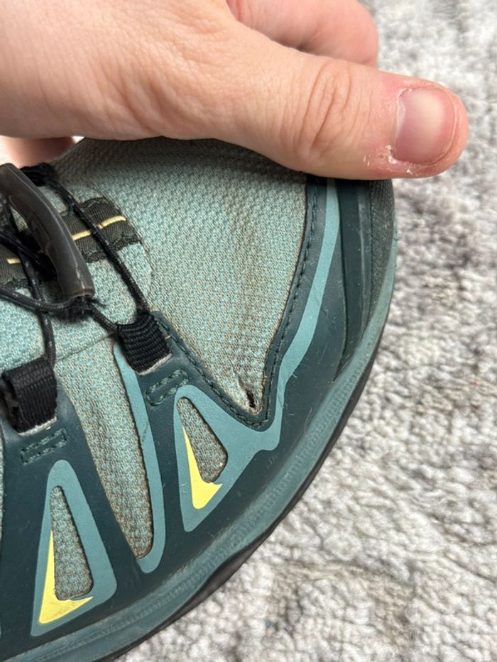 Salomon X Ultra 3 - Gore-Tex - Green & Yellow - photo numéro 19