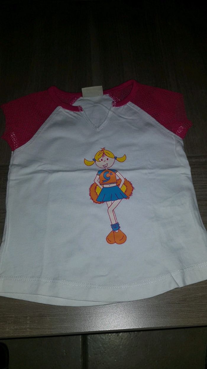 Tee-shirt manches courtes fille