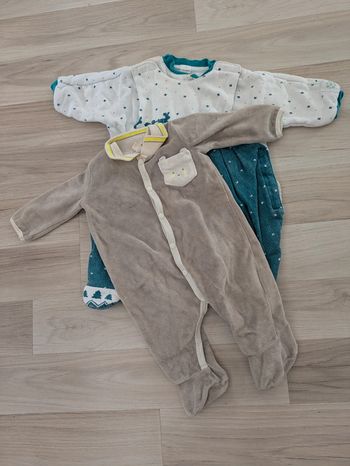 Lot de 2 pyjamas 3 mois