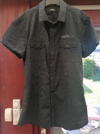 Chemisette Liberto noire et blanche taille M