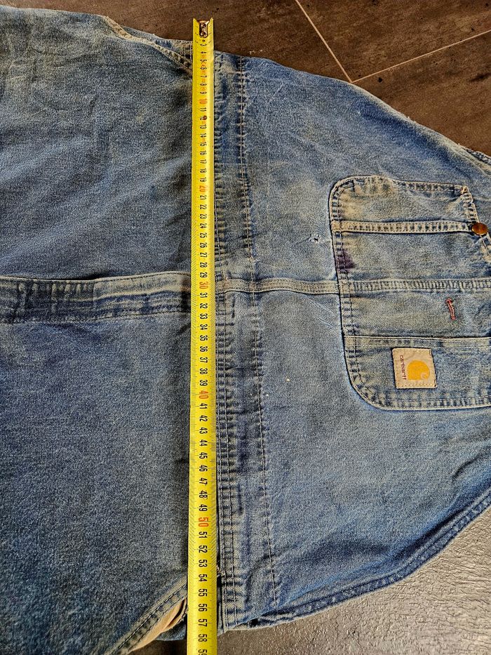 Salopette carhartt workwear en jean taille 64 - photo numéro 8