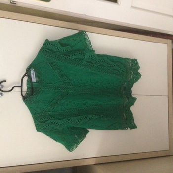 T-shirt en dentelle