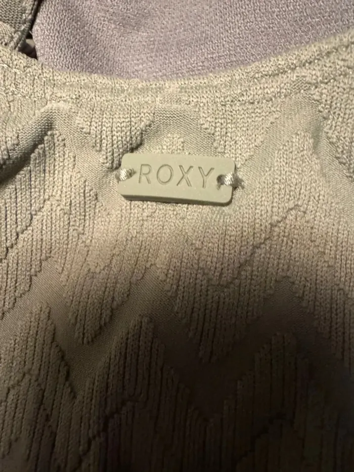 Maillot de bain Roxy une pièce vert taille XS neuf avec étiquette - photo numéro 5