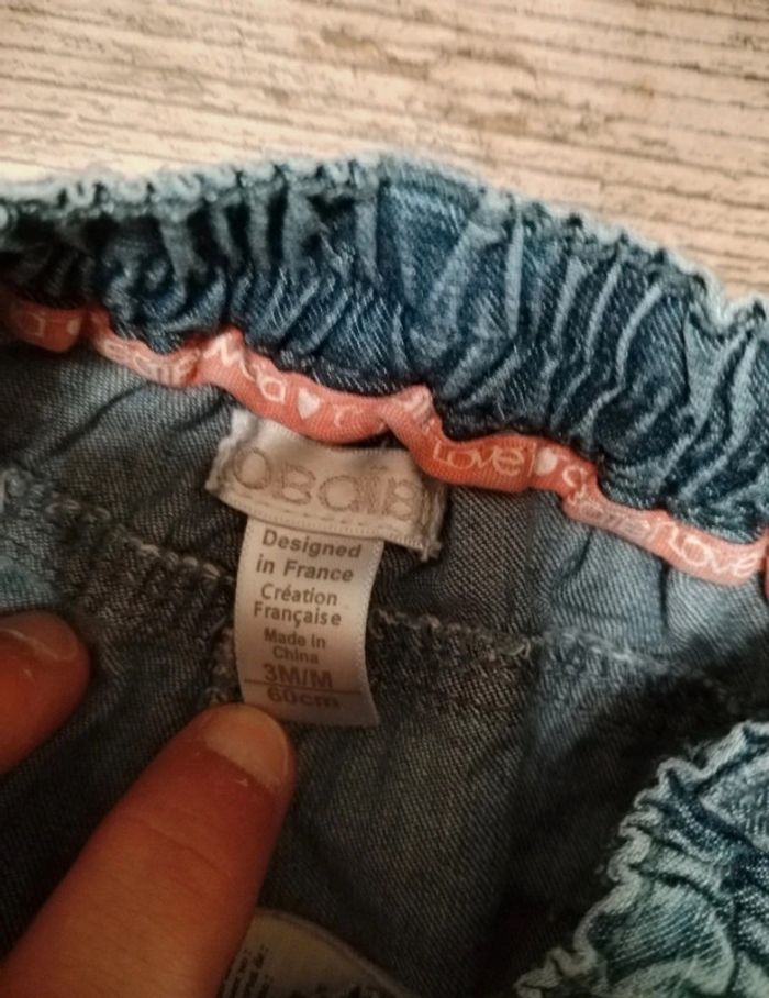 Joli pantalon sarouel fille 3 mois - photo numéro 4