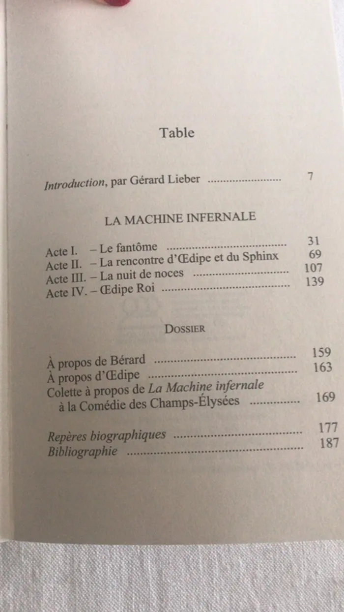 jean cocteau - la machine infernale - photo numéro 3