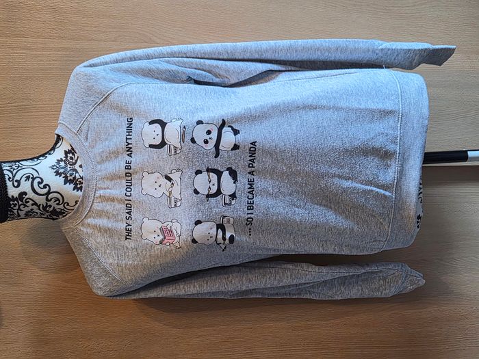 Pull gris "FB Sister" Taille S en très bon état "O" - photo numéro 5