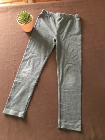 Legging gris fille