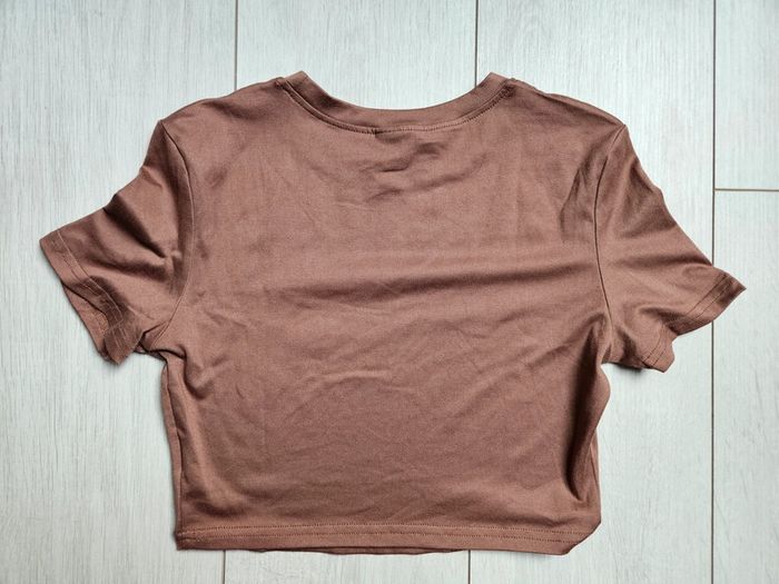 Tee shirt fille marron shein taille S - photo numéro 3