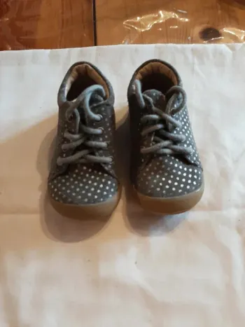 chaussures bottines 1er pas bébé fille pointure 19 Alma