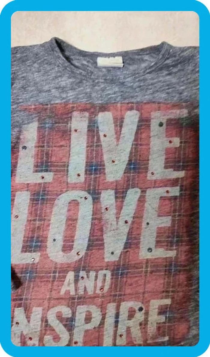 T-shirt manches longues gris 4/5 ans - Zara Kids - Confort et style - photo numéro 2