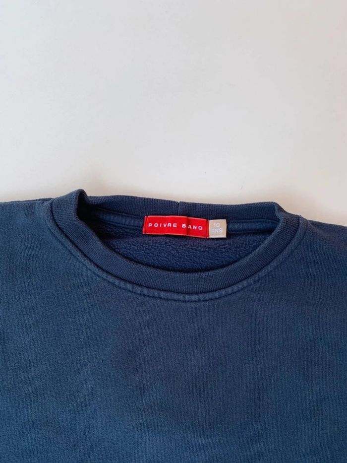 Sweat-shirt Poivre Blanc 10ans - photo numéro 4