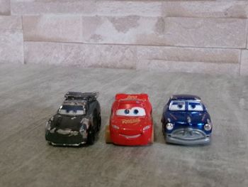 Lot de mini racers Cars Flash Mac Queen