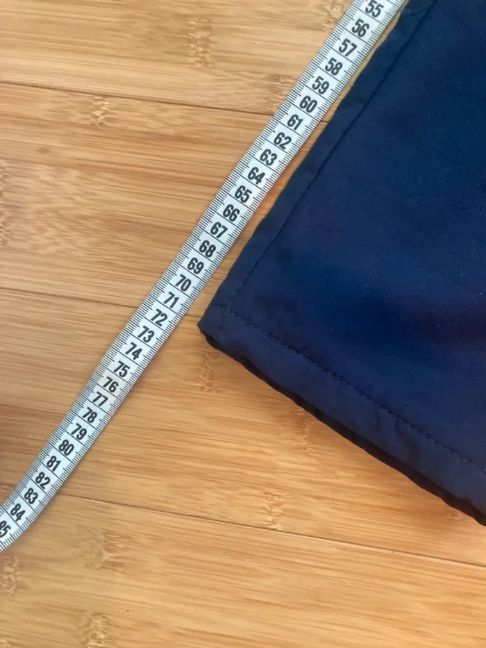 5 ans - pantalon matière chaude - couleur bleu marine - neuf avec étiquette - photo numéro 4