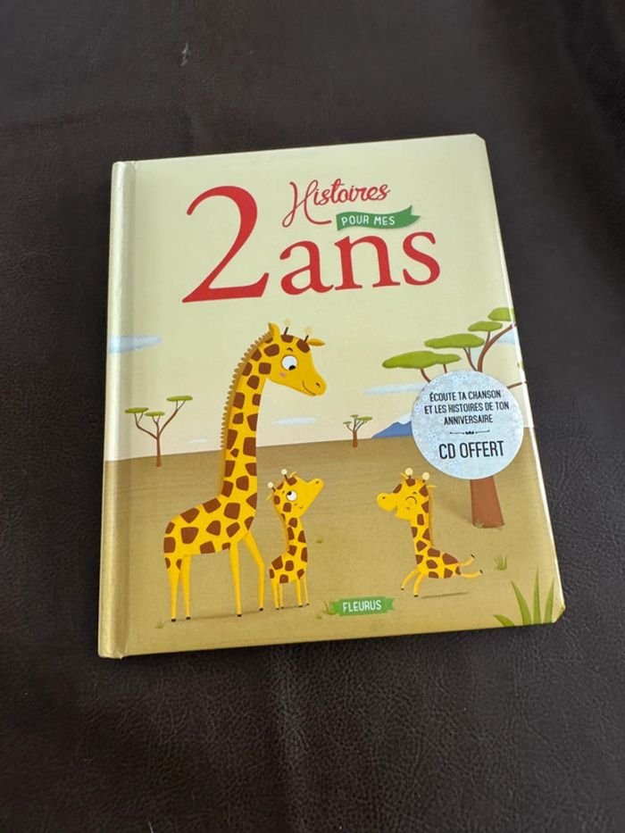 Histoires pour mes 2 ans + cd