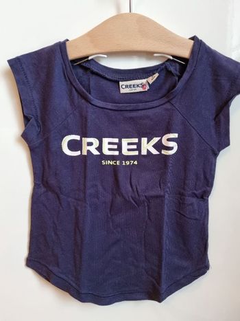 Tee-shirt fille, manches courtes, 3 ans, Creeks