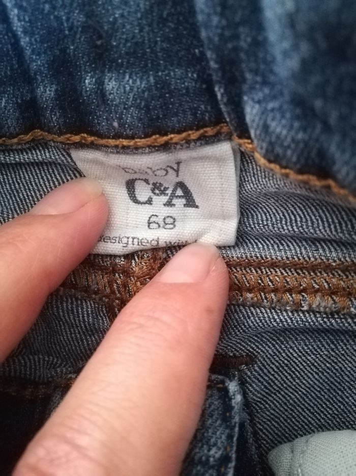 Jean C&A 6 mois garçon - photo numéro 2