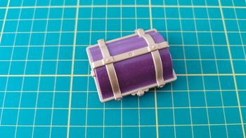 Couvercle de coffre 30460842 pièce détachée Playmobil 70432 Pirate avec coffre au trésor #B04