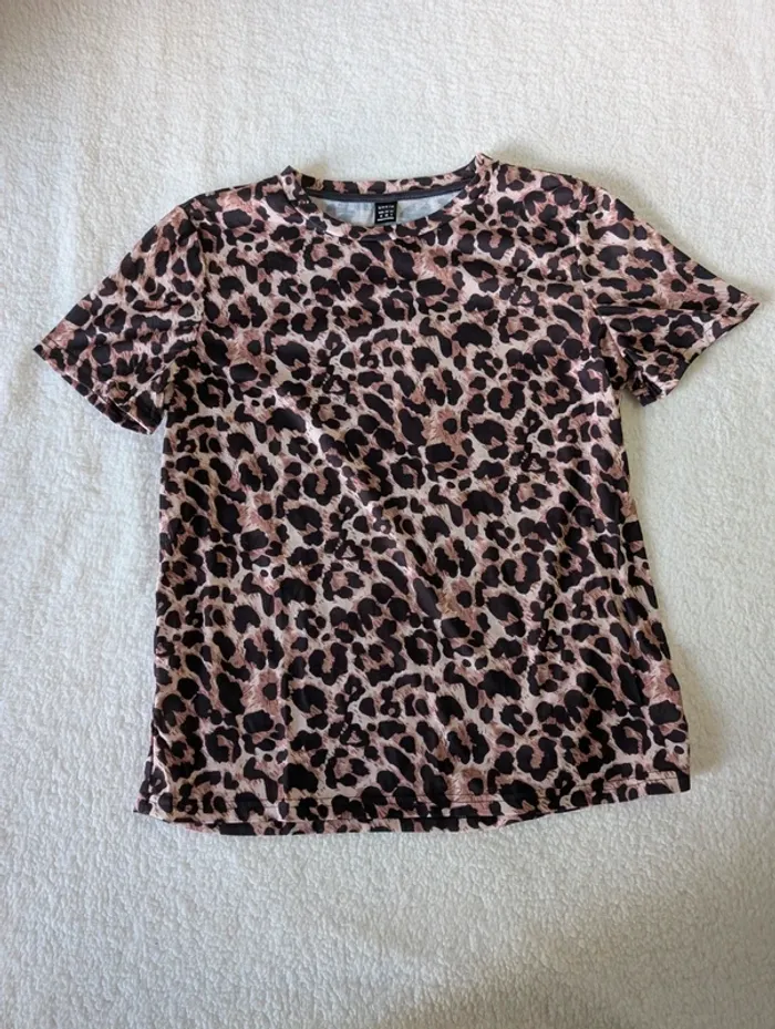 🐆 Top Shein imprimé léopard – M - photo numéro 2