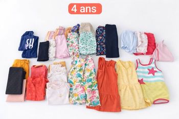 Lot vêtements 4 ans fille