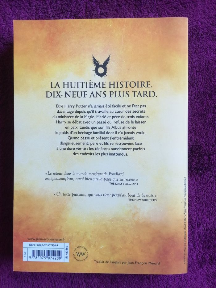 Harry Potter et l'enfant maudit - photo numéro 2