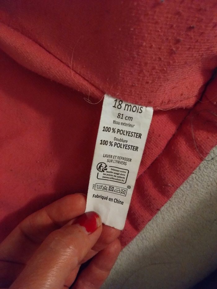 Manteau hello Kitty 18 mois - photo numéro 6