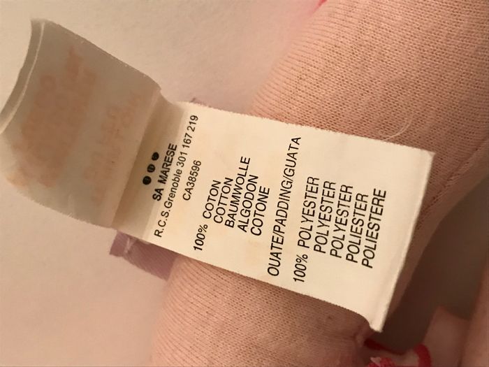 Petite souris rose en jersey - photo numéro 3