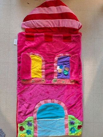 Sac de couchage " Battat " en duvet et polaire pour petite fille