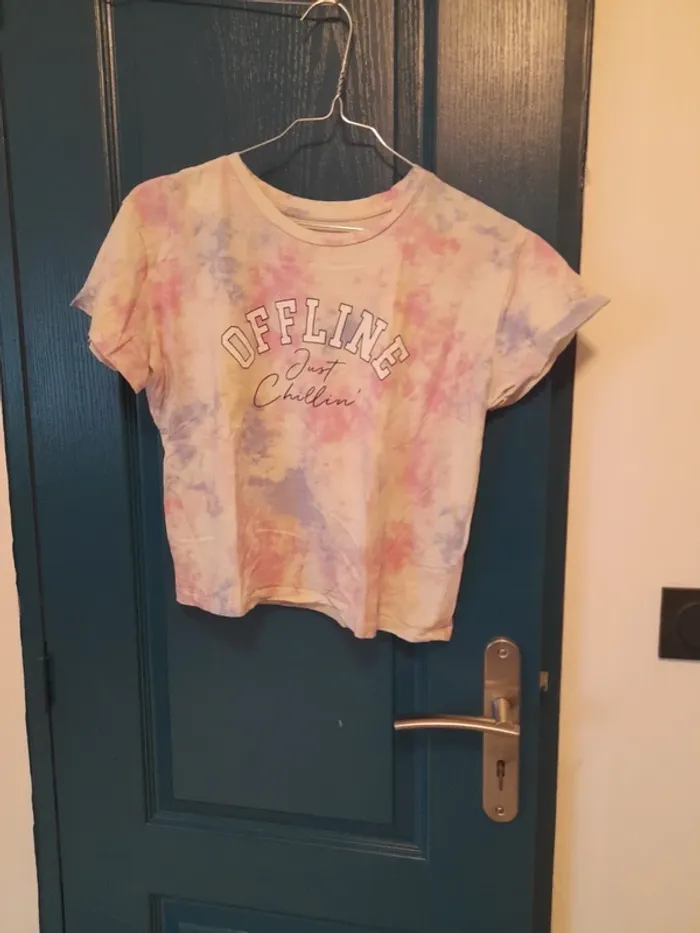 T shirt court taille 14 ans