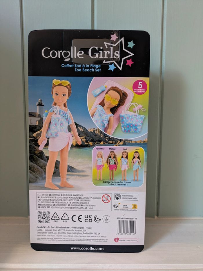 Corolle girls zoé à la plage - photo numéro 2