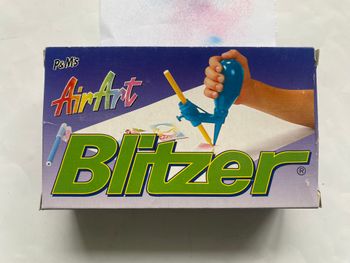 Pistolet à air comprimé Spritzer Airbrush + 3 feutres