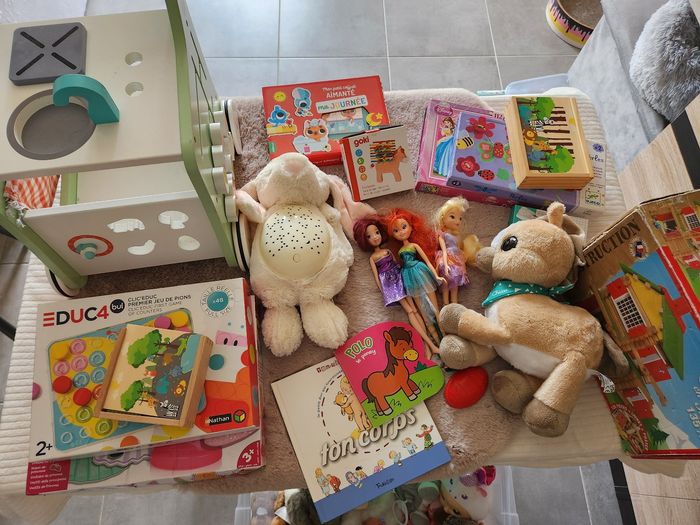 Gros lot jeux et livres - photo numéro 2