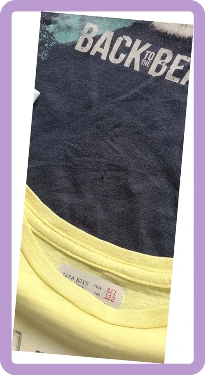 Lot de 3 t-shirts polos 8 ans - photo numéro 3